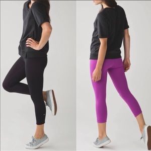 Lulu Lemon Wunder Under Reversible Medium Rise